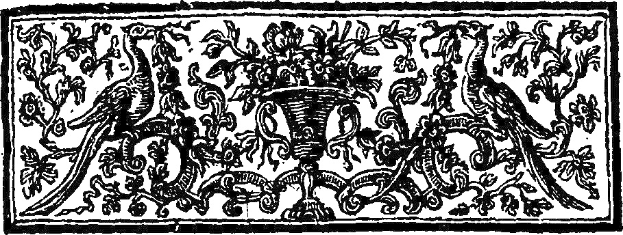 Schwarze und weiße Zeichnung eines Art-Nouveau-Vasen mit detaillierten Wirbeln und Kurven, gefüllt mit Blumen und flankiert von zwei Vögeln.